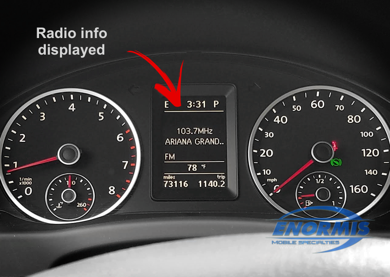 Volkswagen Tiguan 2013-2015 Aftermarket Radio Upgrade