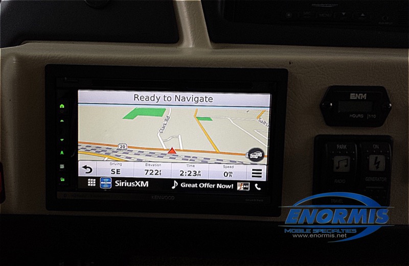 Clymer Client Gets Fleetwood Southwind Apple CarPlay Radio Upgrade