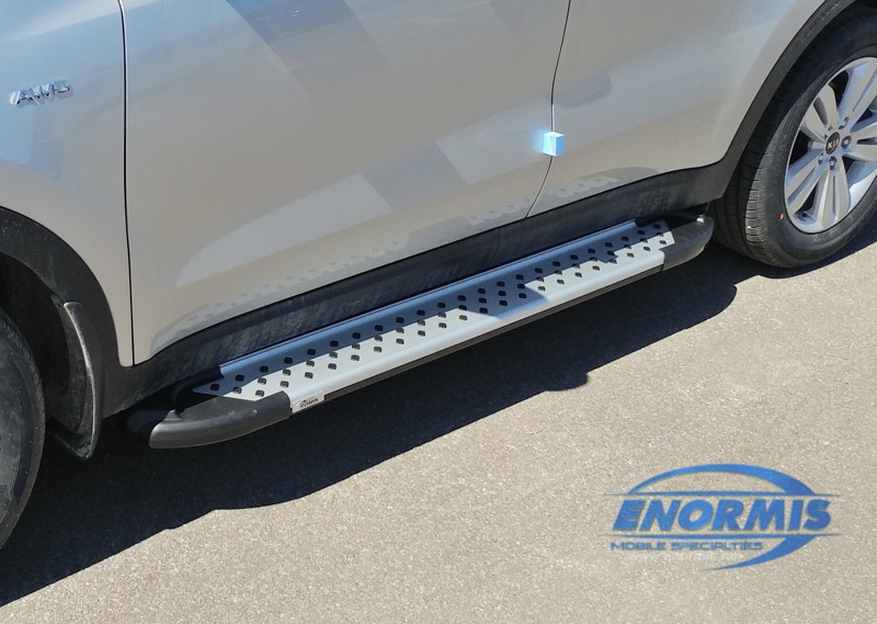 Erie Client Adds the Convenience of Kia Sportage Running Boards