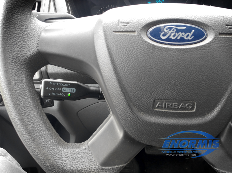 Ford Transit Cruise Control Upgrade for Erie Company Vehicle