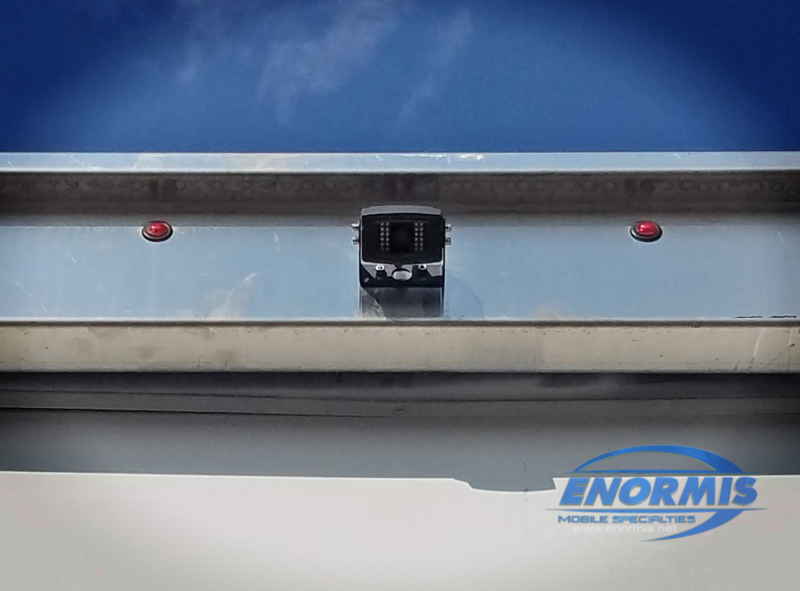 Freightiner Box Truck Backup Camera and Bluetooth for Erie Client