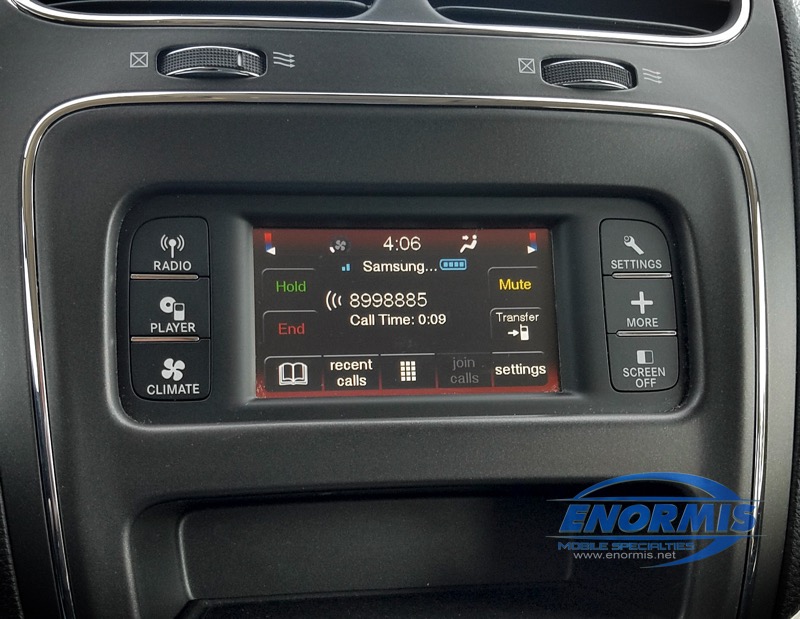 Bluetooth Hands-Free Calling Upgrade for a 2017 Dodge Journey