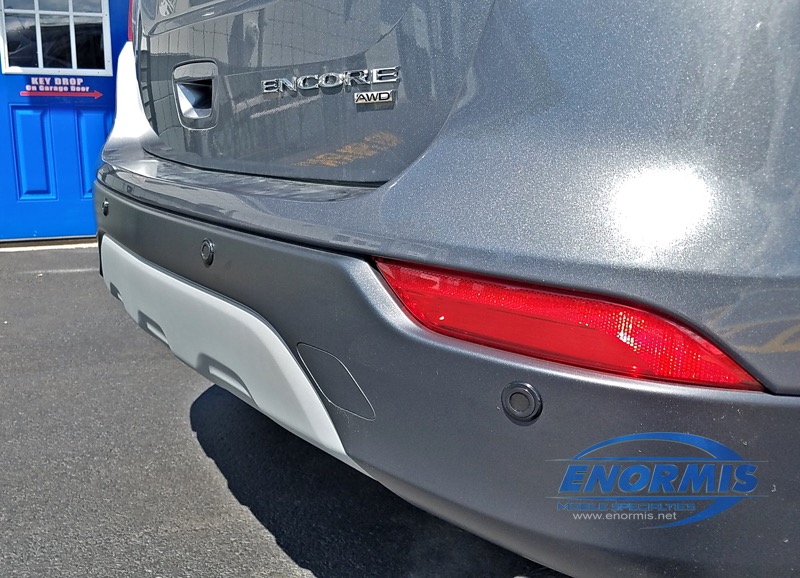Backup Sensor Upgrade for Dealership on a 2019 Buick Encore