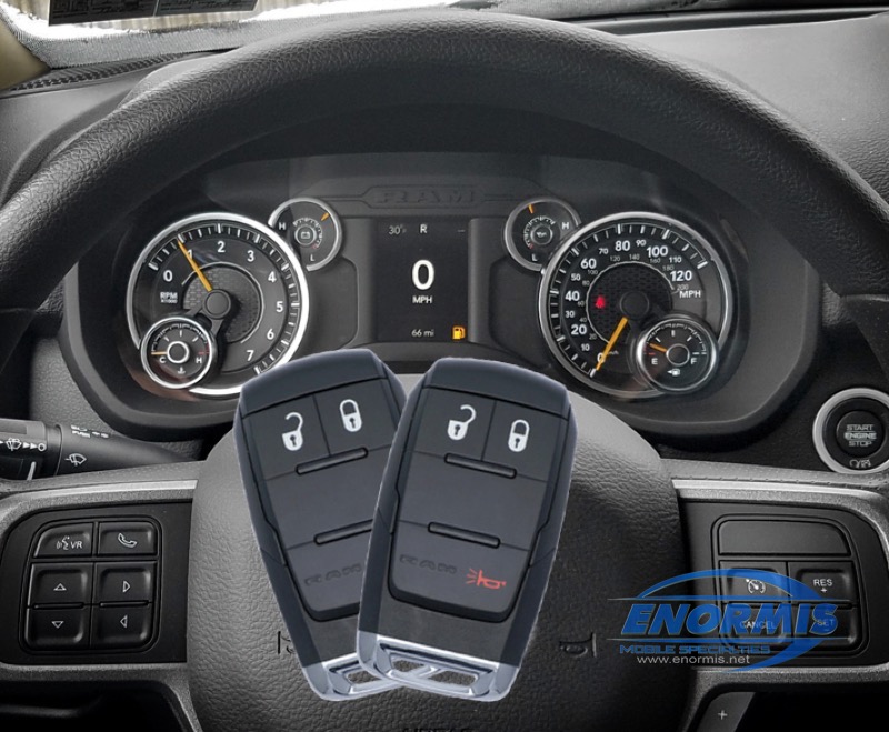 RAM 2500 Remote Start added with Ram Specific Parts