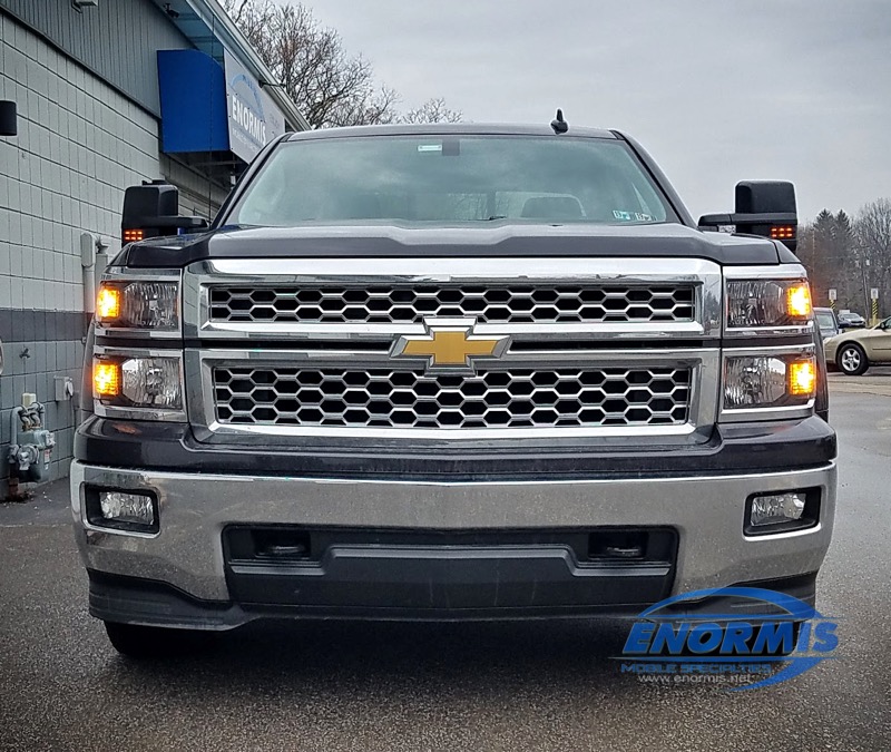 2015 Silverado Tow Mirrors are Properly Installed with Full Functionality