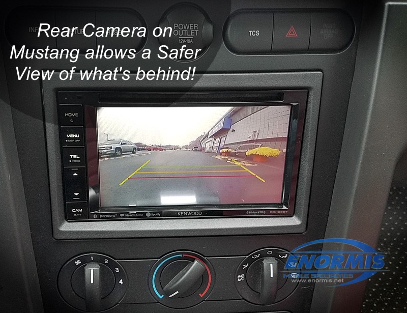 Backup Camera Safety Upgrade Makes 2006 Mustang GT Easy to Drive
