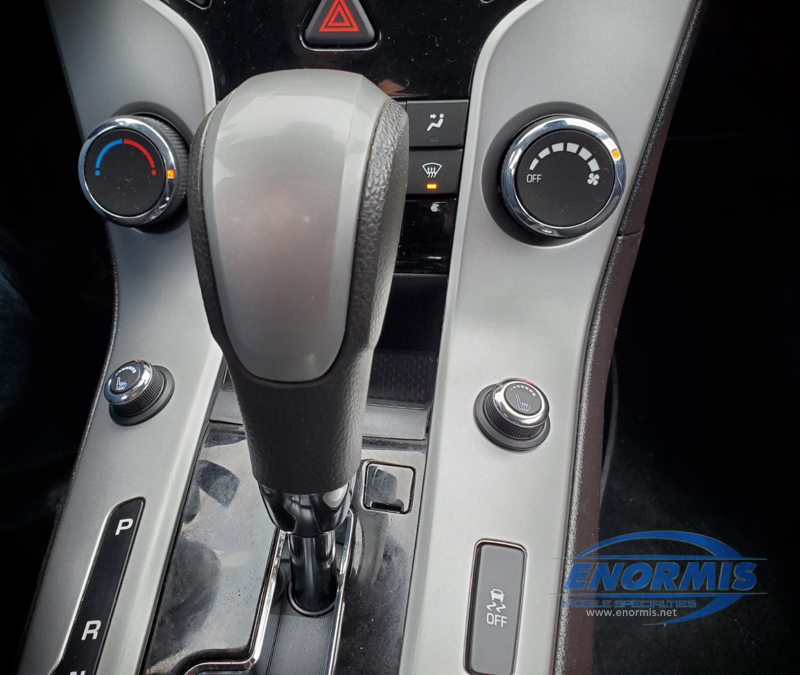 2016 Chevy Cruze gets Heated Seats with Matching Knobs for Erie Client