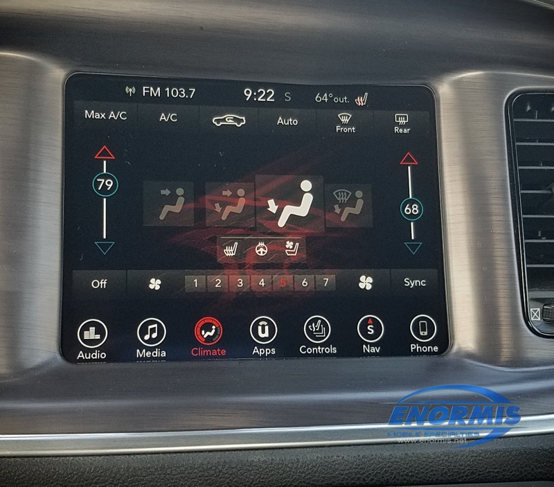 OEM Screen Replacement Restores Functionality in 2017 Dodge Charger