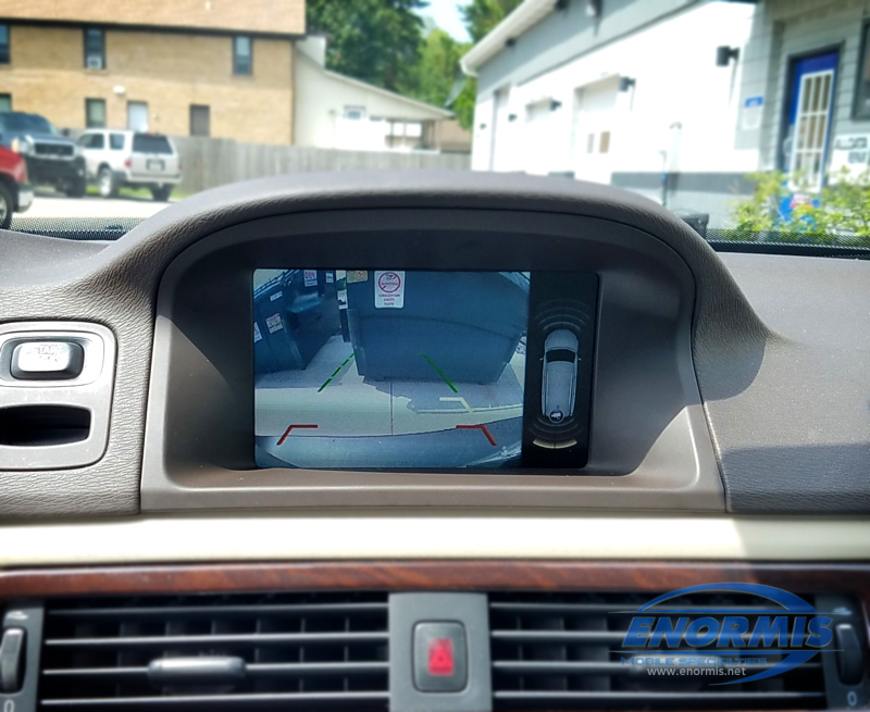 XC70 Backup Camera Added to OEM Screen on a 2012 Volvo Erie, Pa